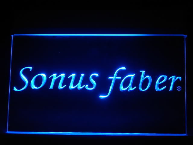 Sonus Faber Speakers LED Sign